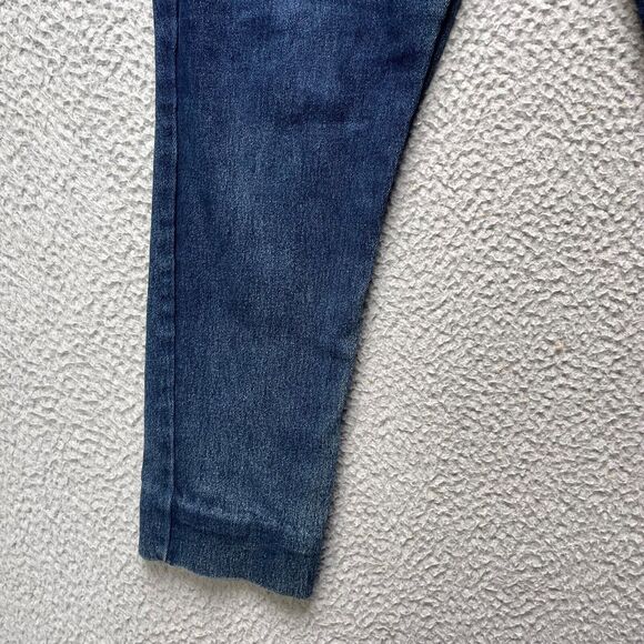 Jeantonics Jeans Womens Size 18 Blue Denim Tapered Skinny Dark Wash - Picture 7 of 15